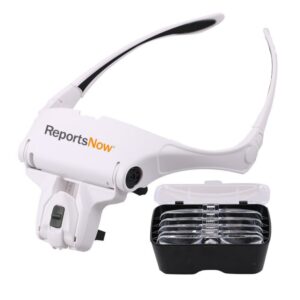 Headset Magnifier With Light Item No#32109