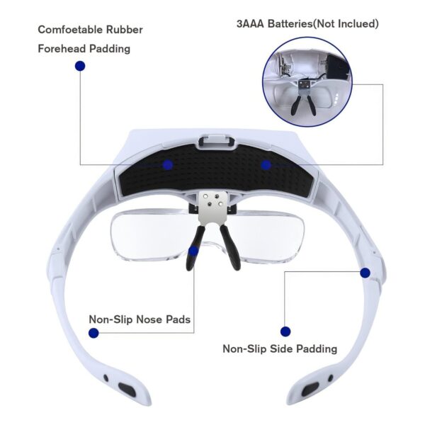 Headset Magnifier With Light Item No#32109 - Image 3