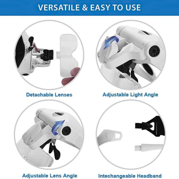 Headset Magnifier With Light Item No#32109 - Image 5