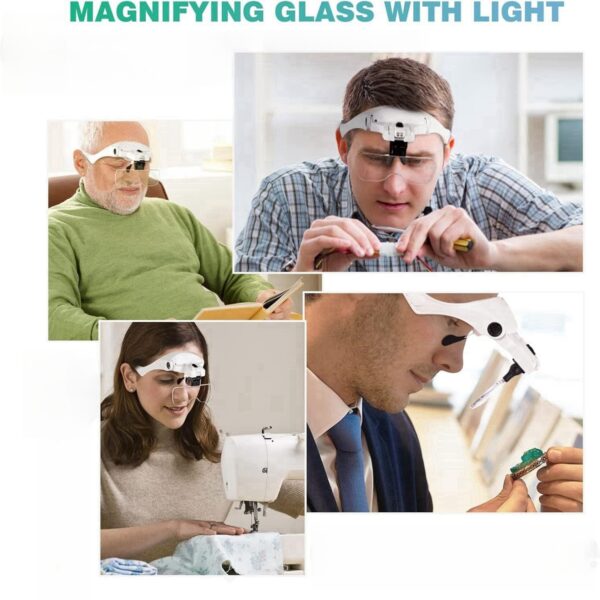 Headset Magnifier With Light Item No#32109 - Image 6