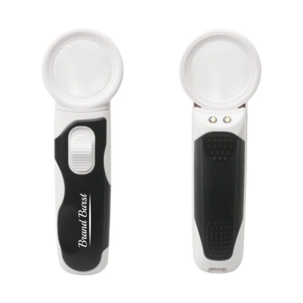 16X Handheld Magnifier With 2 Led Lights Item No#32116