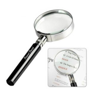 10X 50Mm Handheld Magnifier Item No#32117