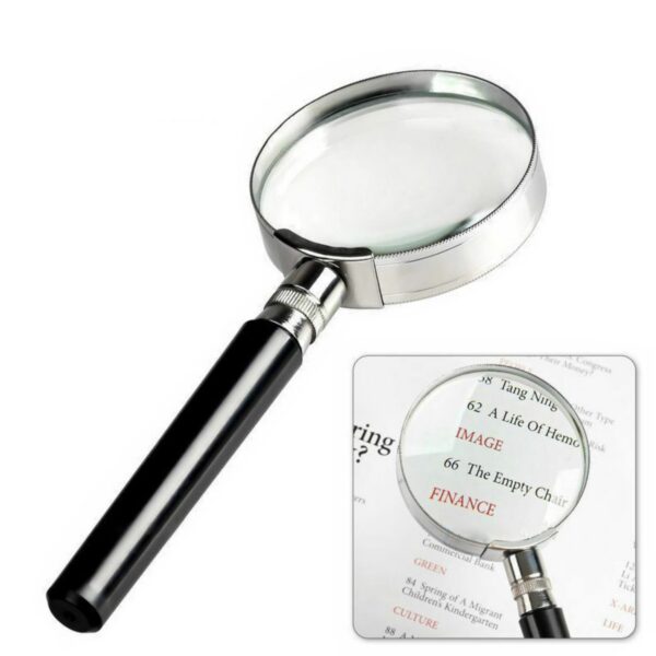 10X 50Mm Handheld Magnifier Item No#32117 - Image 2