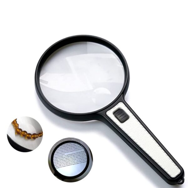 10X 110Mm Large Magnifying Glass With Lights Item No#32133 - Image 2