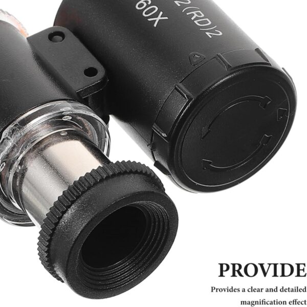 60X Zoom Magnifier Microscope With Led Item No#32140 - Image 4