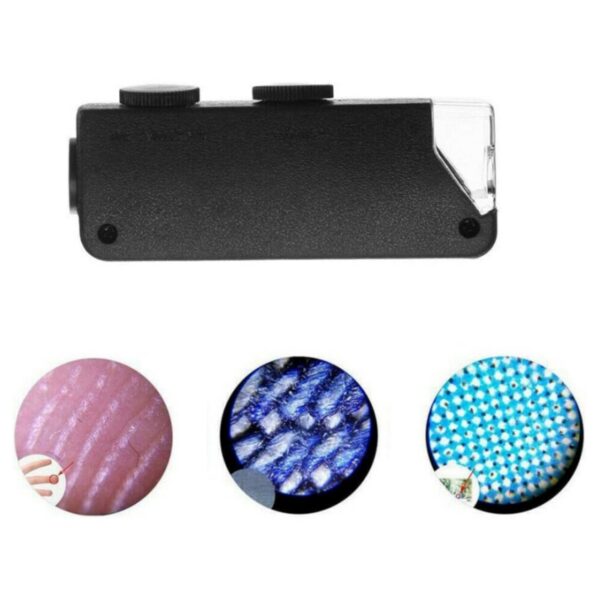 Mini 60X - 100X Zoom Led Lighted Microscope Item No#32141 - Image 5
