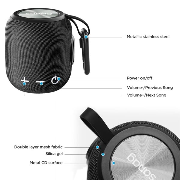Bluetooth Wireless Mini Speaker Item No#32142 - Image 4