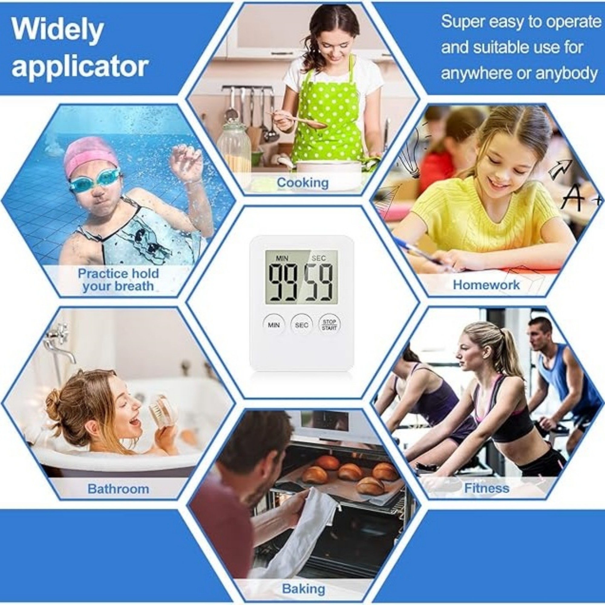 Digital Timer With An Alarm Remind Item No#32146 - Image 6