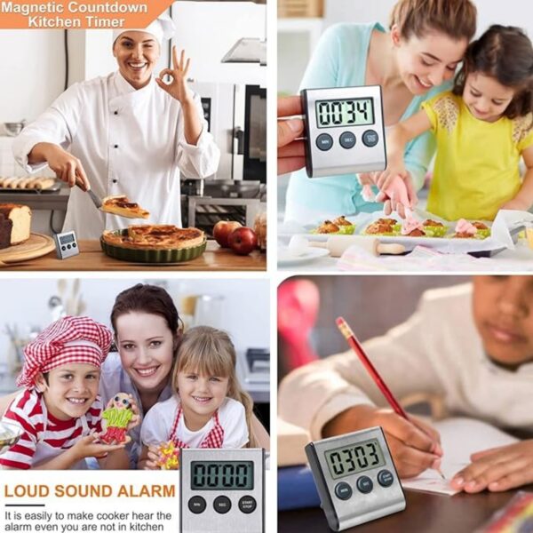 Stainless Steel Timer With Loud Alarm Item No#32147 - Image 5