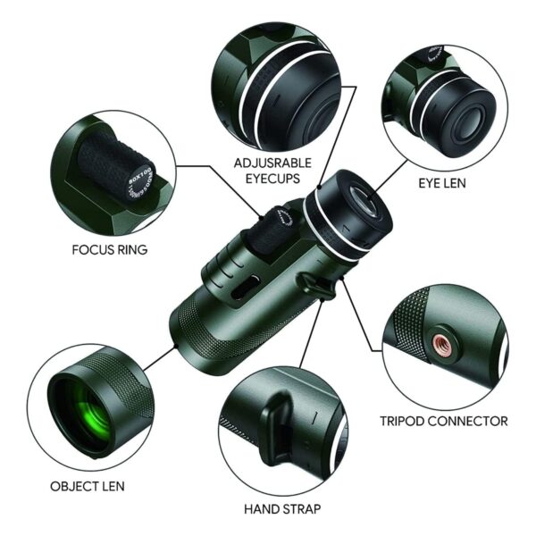 80X100 High Powered Monocular Telescope Item No#32152 - Image 4