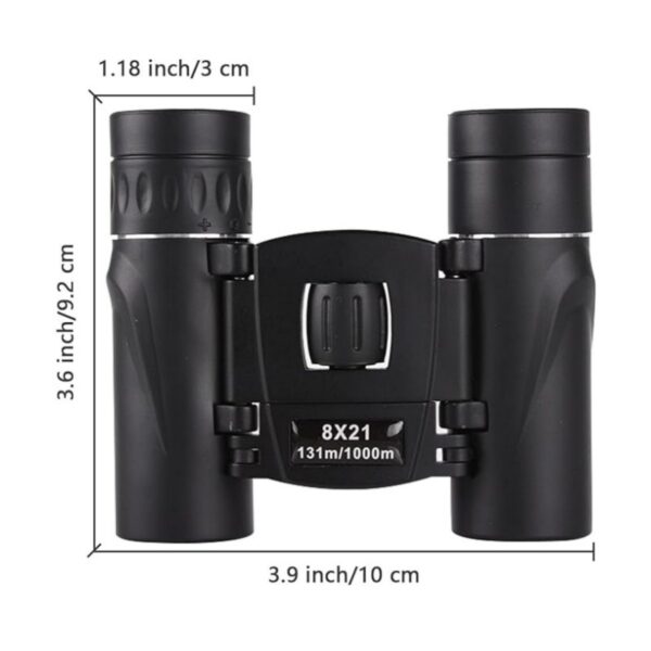 8X21 Small Pocket Binoculars Compact Item No#32154 - Image 3