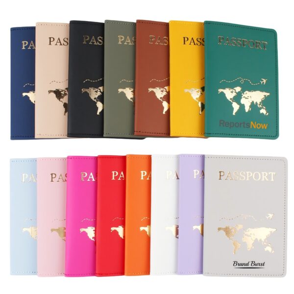 Multiple Slots Leather Passport Holder Item No#32158