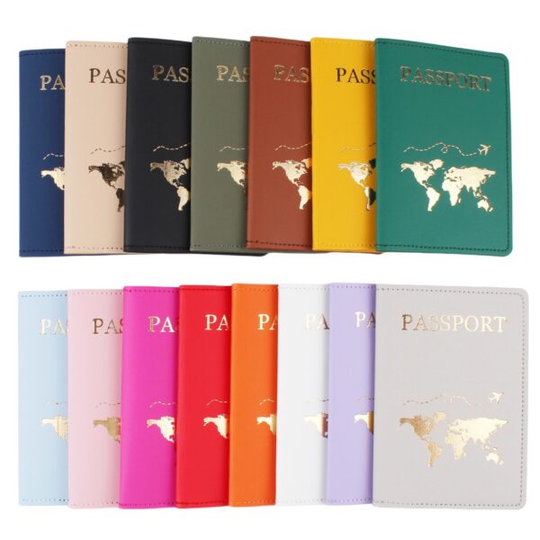 Multiple Slots Leather Passport Holder Item No#32158 - Image 2