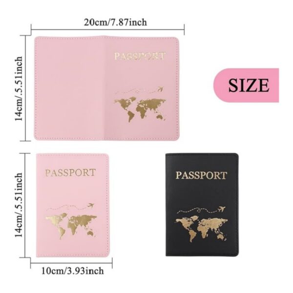 Multiple Slots Leather Passport Holder Item No#32158 - Image 3