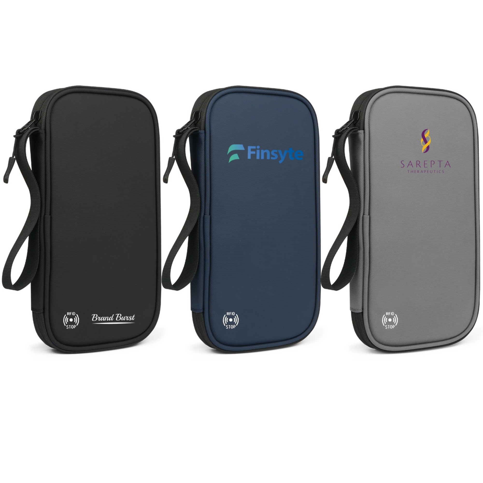 Rfid Blocking Portable Capacious Foldable Case Bag Item No#32165