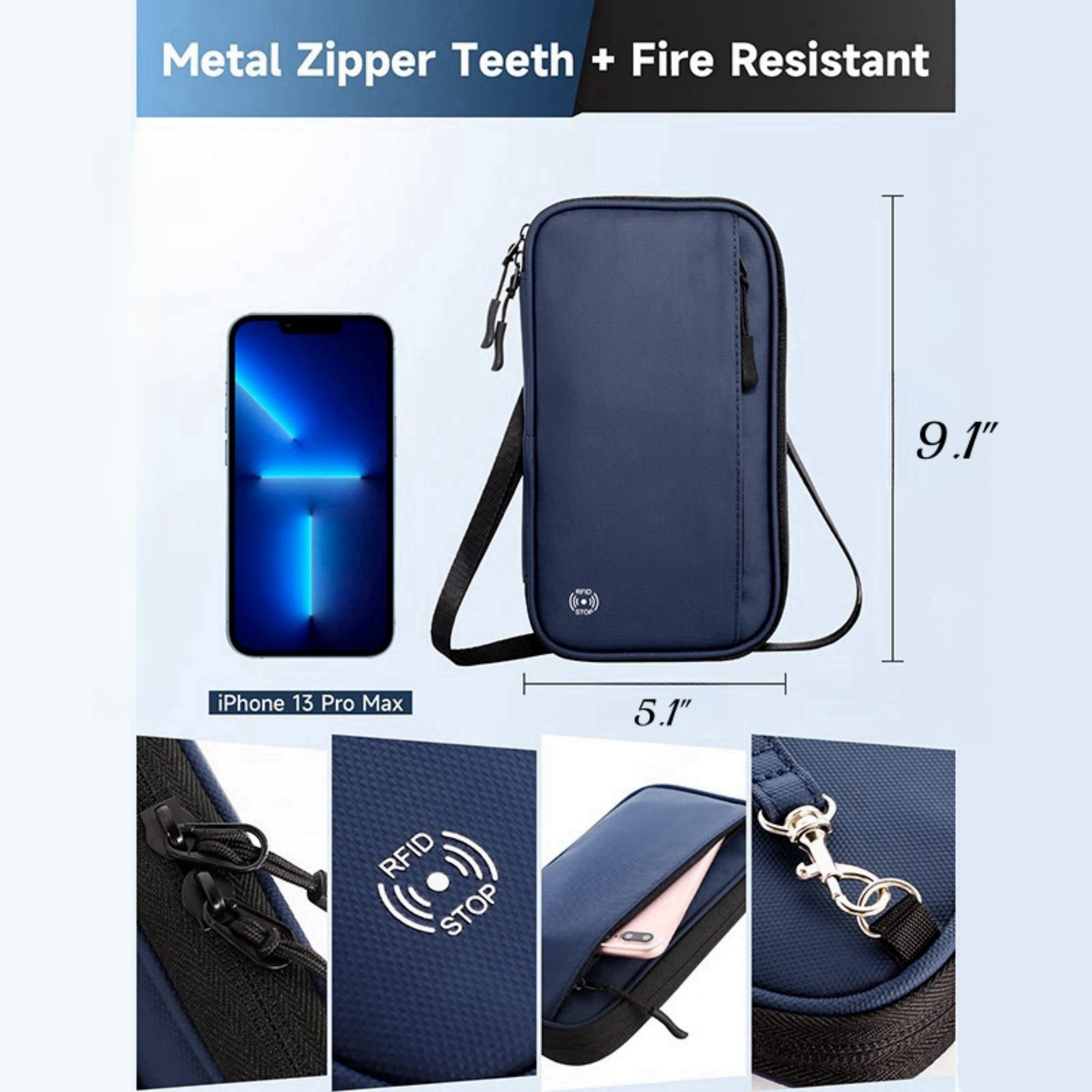 Rfid Blocking Passport Holder Item No#32166 - Image 3