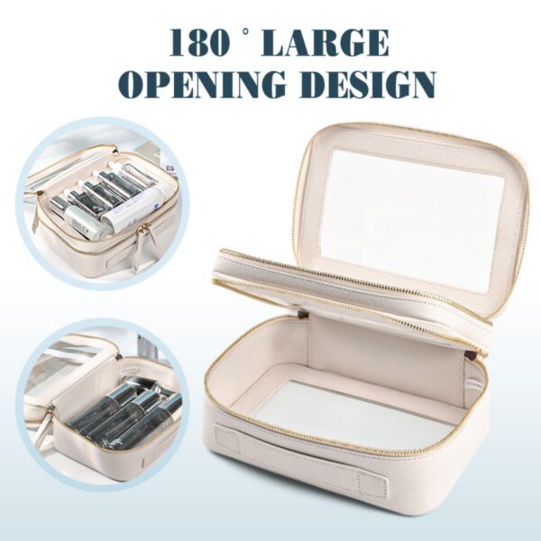 Double Layer Clear Makeup Bags Item No#32167 - Image 4