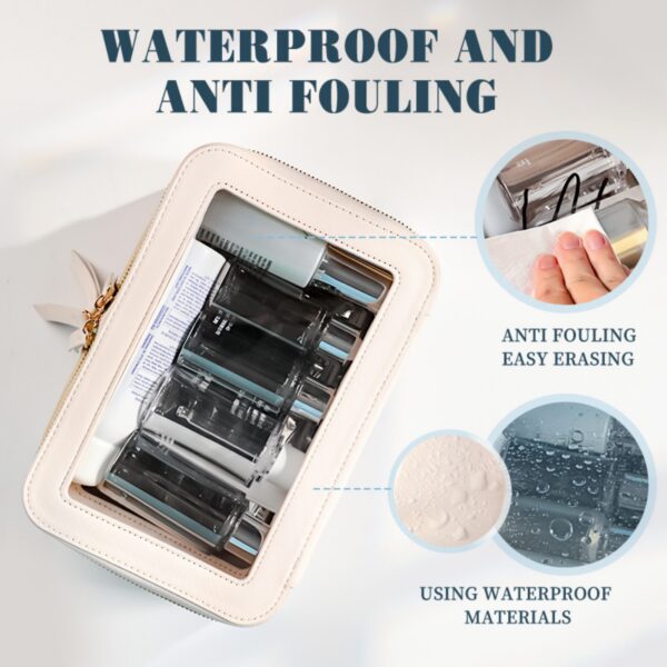 Double Layer Clear Makeup Bags Item No#32167 - Image 5