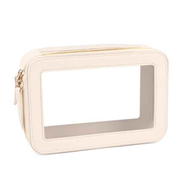 Single Layer Clear Makeup Bags Item No#32168 - Image 2