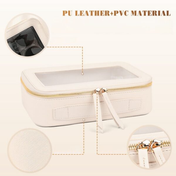 Single Layer Clear Makeup Bags Item No#32168 - Image 4