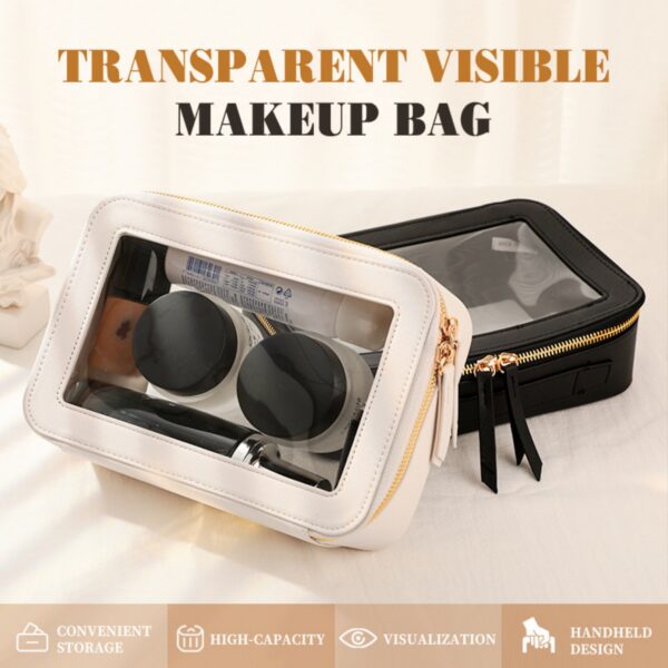 Single Layer Clear Makeup Bags Item No#32168 - Image 5