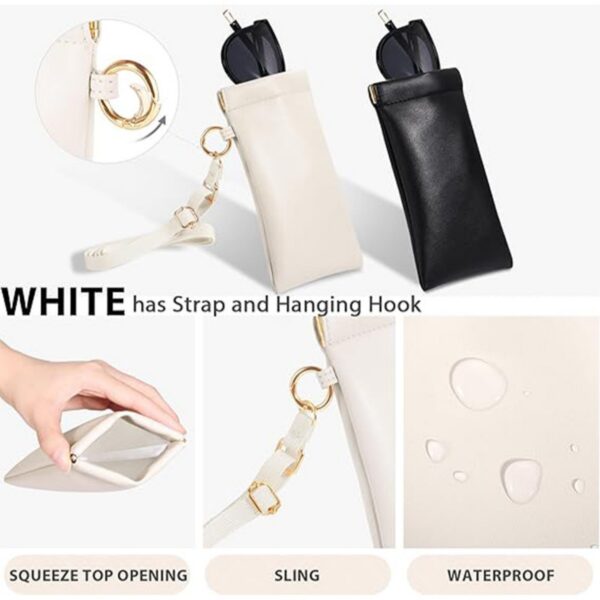 Portable Eyeglass Pouch With Adjustable Lanyard Item No#32170 - Image 4