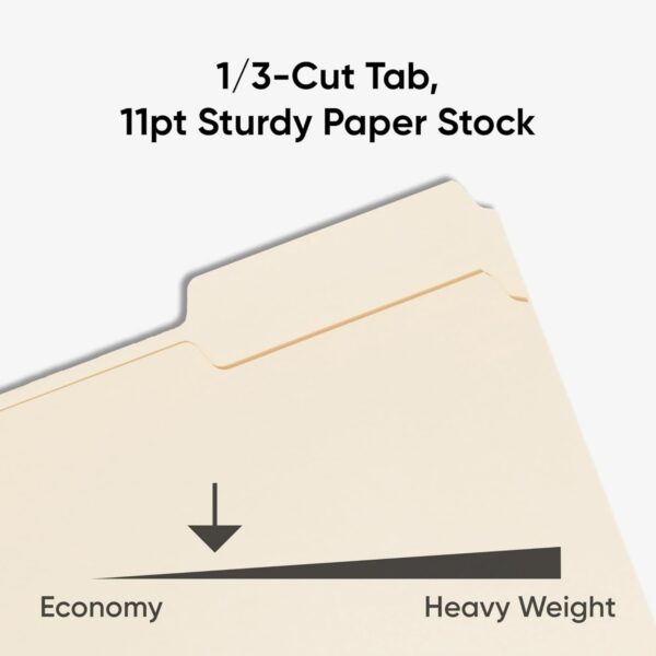 1/3-Cut Tab Letter Size File Folder Item No#32174 - Image 4