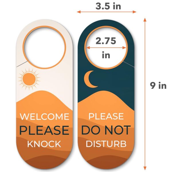 Reversible Hanger Door Sign Item No#32177 - Image 3