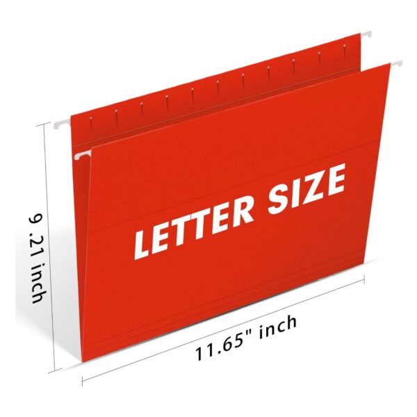 Letter Size Hanging File Folders Item No#32178 - Image 3