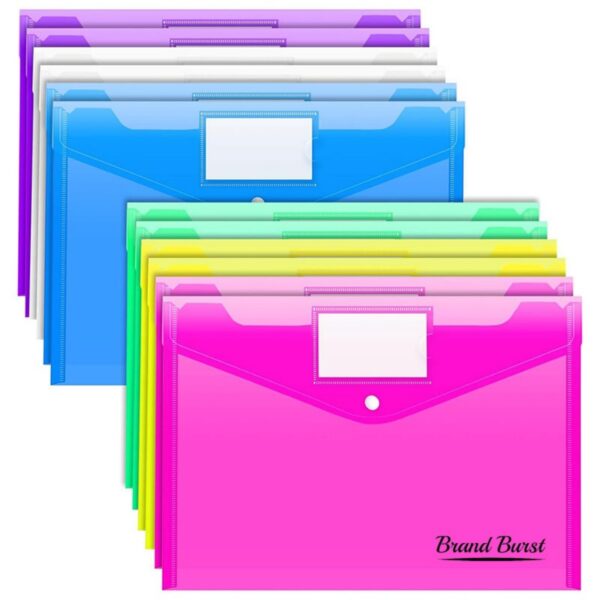 Letter Size Plastic Envelopes Item No#32181