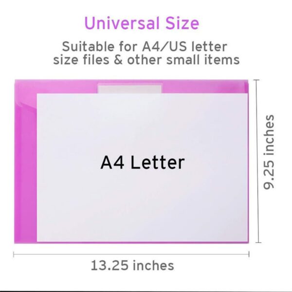 Letter Size Plastic Envelopes Item No#32181 - Image 3