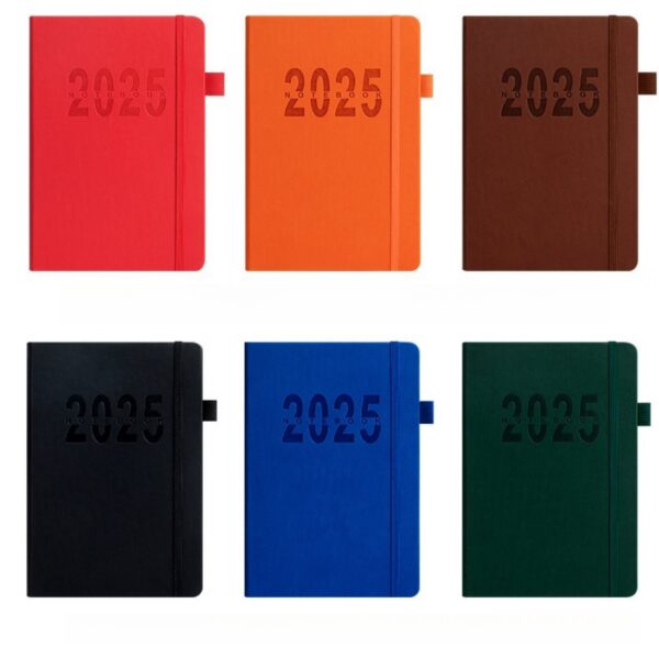 2025 Jan - Dec 5.8" X 8.4" A5 Bandaged Daily Planner Item No#32182 - Image 2