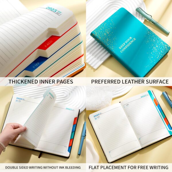 2025 Jan - Dec 5.8" X 8.4" A5 Stars Daily Planner Item No#32185 - Image 4