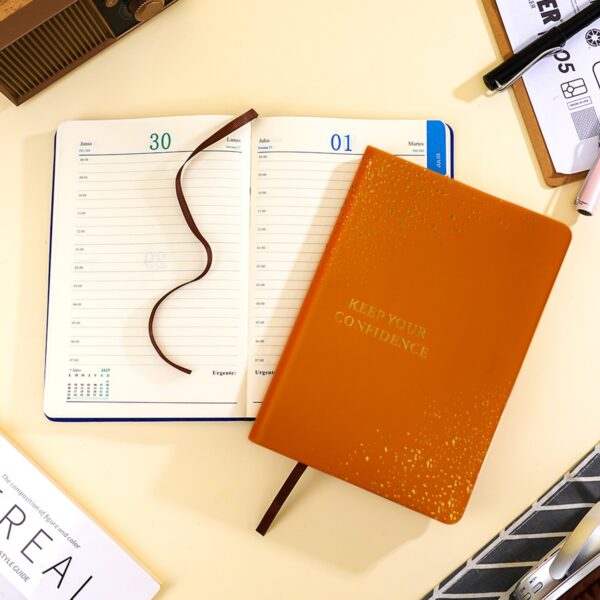 2025 Jan - Dec 5.8" X 8.4" A5 Stars Daily Planner Item No#32185 - Image 5