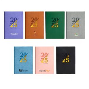 2025 Jan - Dec 5.8" X 8.4" A5 Daily Planner Item No#32186