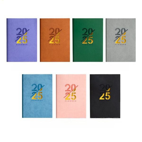 2025 Jan - Dec 5.8" X 8.4" A5 Daily Planner Item No#32186 - Image 2