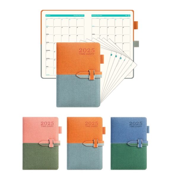 2025 Jan - Dec 5.8" X 8.4" A5 Daily Planner Item No#32187 - Image 2