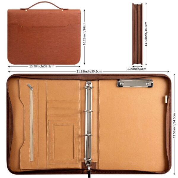 Padfolio With Zippered All-In-One Item No#32195 - Image 3