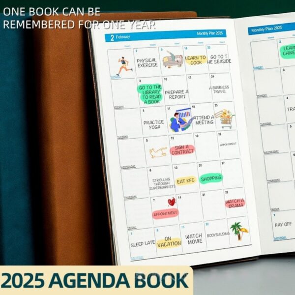 2025 Large Monthly Planner Item No#32201 - Image 4