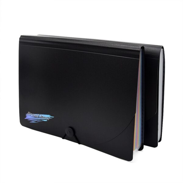 13 Pockets Expanding File Folder With Cover And Pen Slot Item No#32205