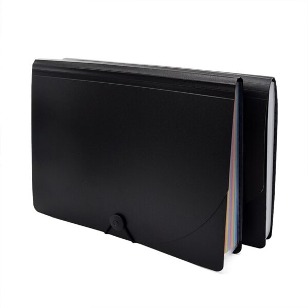 13 Pockets Expanding File Folder With Cover And Pen Slot Item No#32205 - Image 2