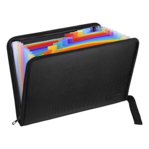 Fireproof Expanding File Folder With 13 Multicolored Pockets Item No#32207