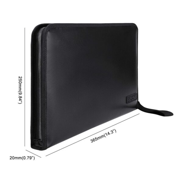 Fireproof Expanding File Folder With 13 Multicolored Pockets Item No#32207 - Image 3