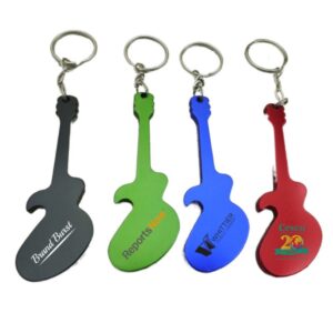 Guitar Bottle Opener With Keychain Item No#32212
