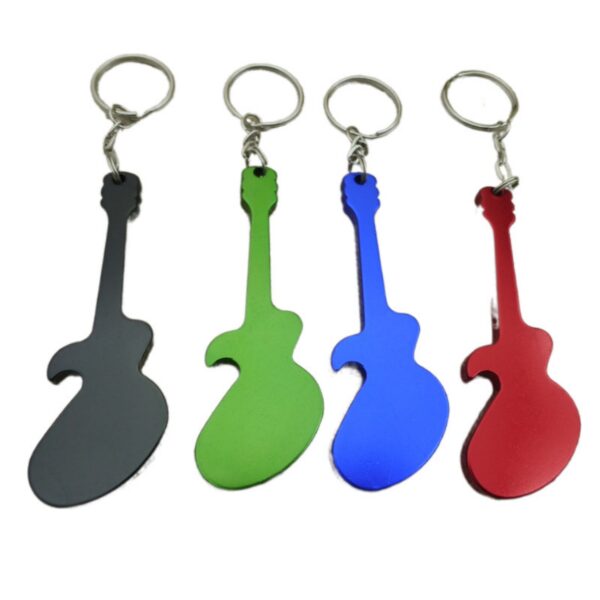 Guitar Bottle Opener With Keychain Item No#32212 - Image 2