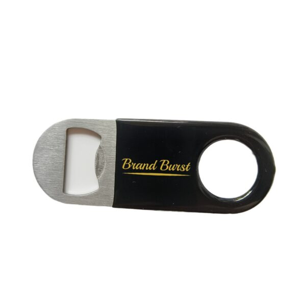 Short Rubber Coated Bottle Opener Item No#32214