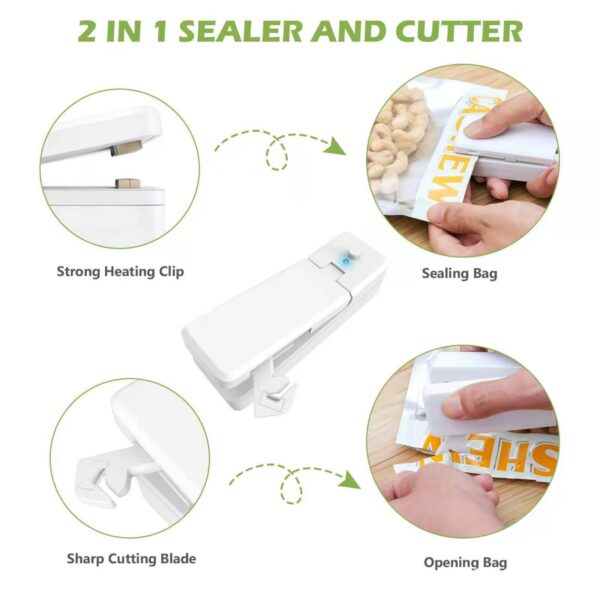 Usb Charging Mini Bag Sealer Item No#32218 - Image 5