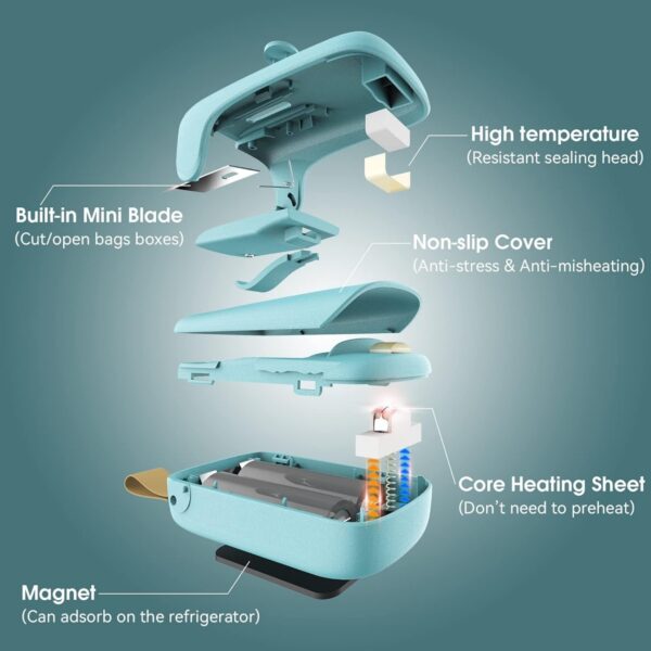 Mini Bag Sealer Item No#32220 - Image 6