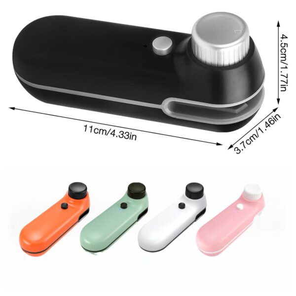 Usb Charging Mini Bag Sealer Item No#32221 - Image 3