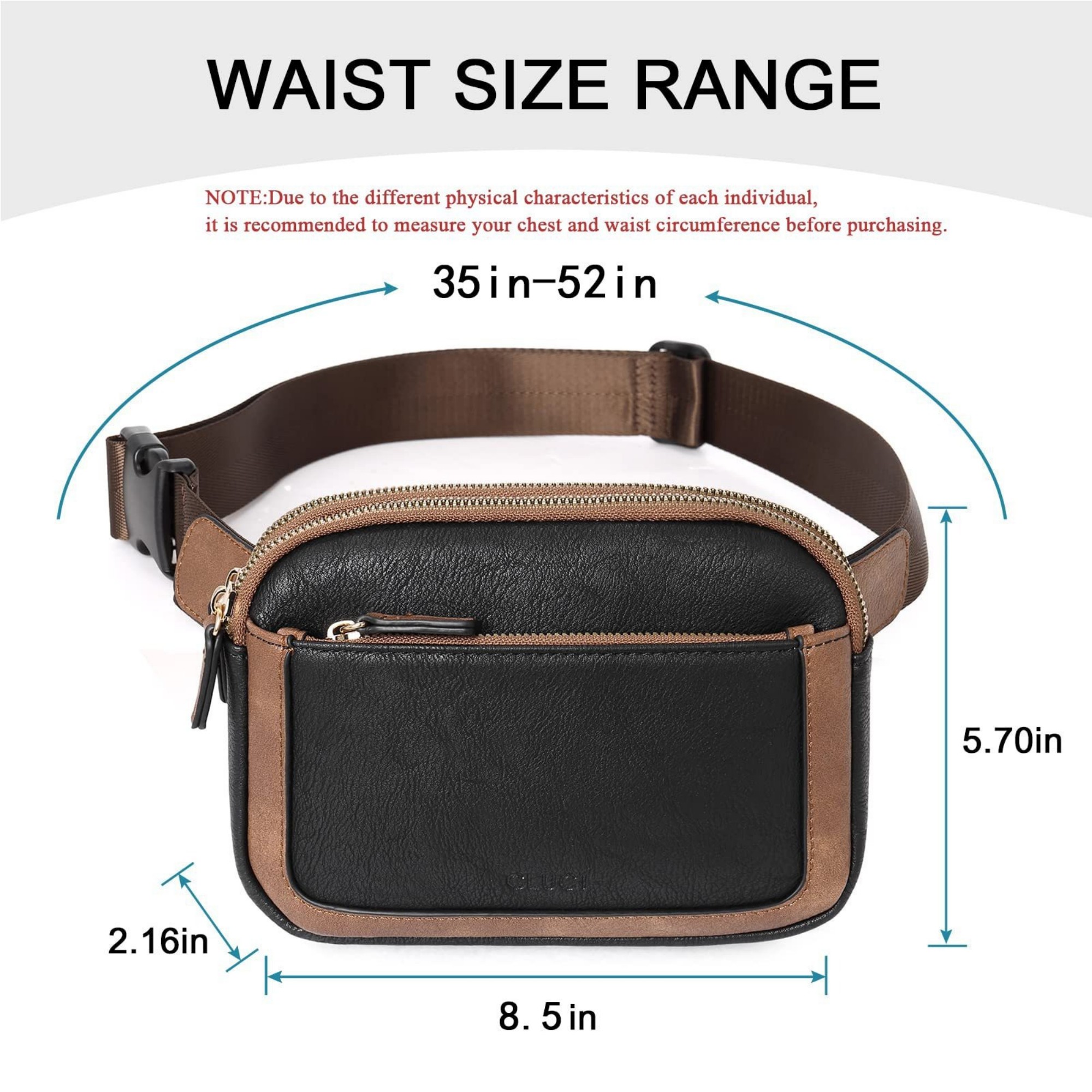 Waist Bag With Adjustable Strap Item No#32226 - Image 3